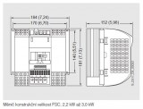 Rozměry G110 - konstrukční velikost C